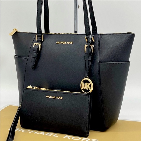 Michael Kors Handbags - Michael Kors Large TZ Tote & Double Zip Wallet